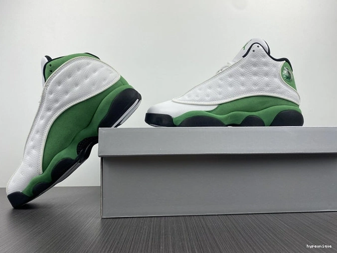 HYPE DB6537- 13 Green White Retro Jordan 4172 Trendy Lucky 1014